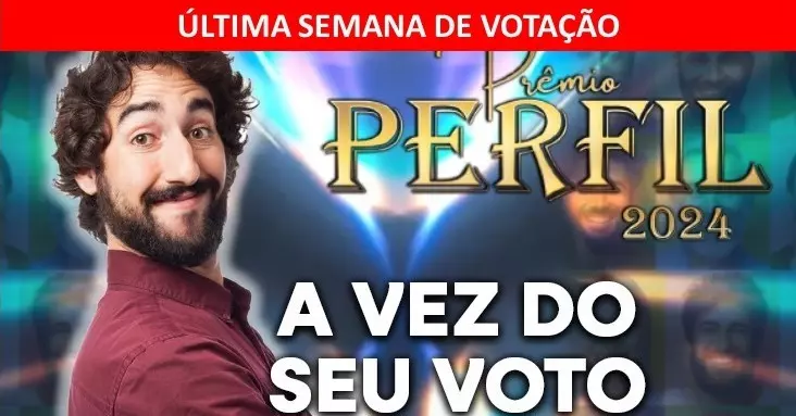 Prêmio Perfil 2024: última semana de votação, participe